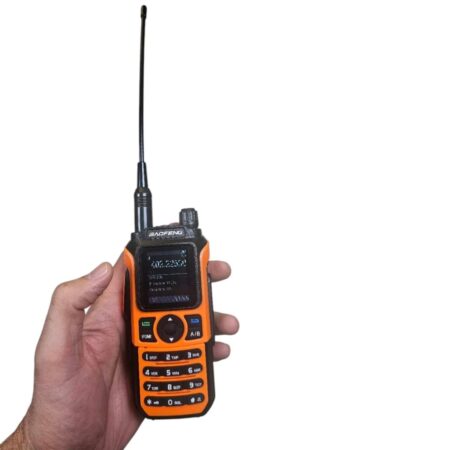 Baofeng UV 21 PRO de culoare portocalie fotografie 2